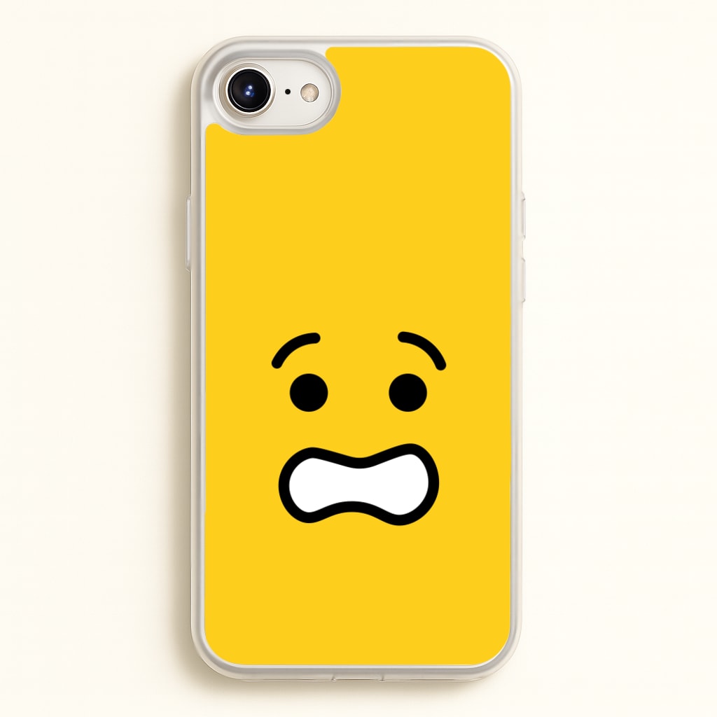 Brick Face Worried - Bricks Phone Case for iPhone 6 / 7 / 8 / SE