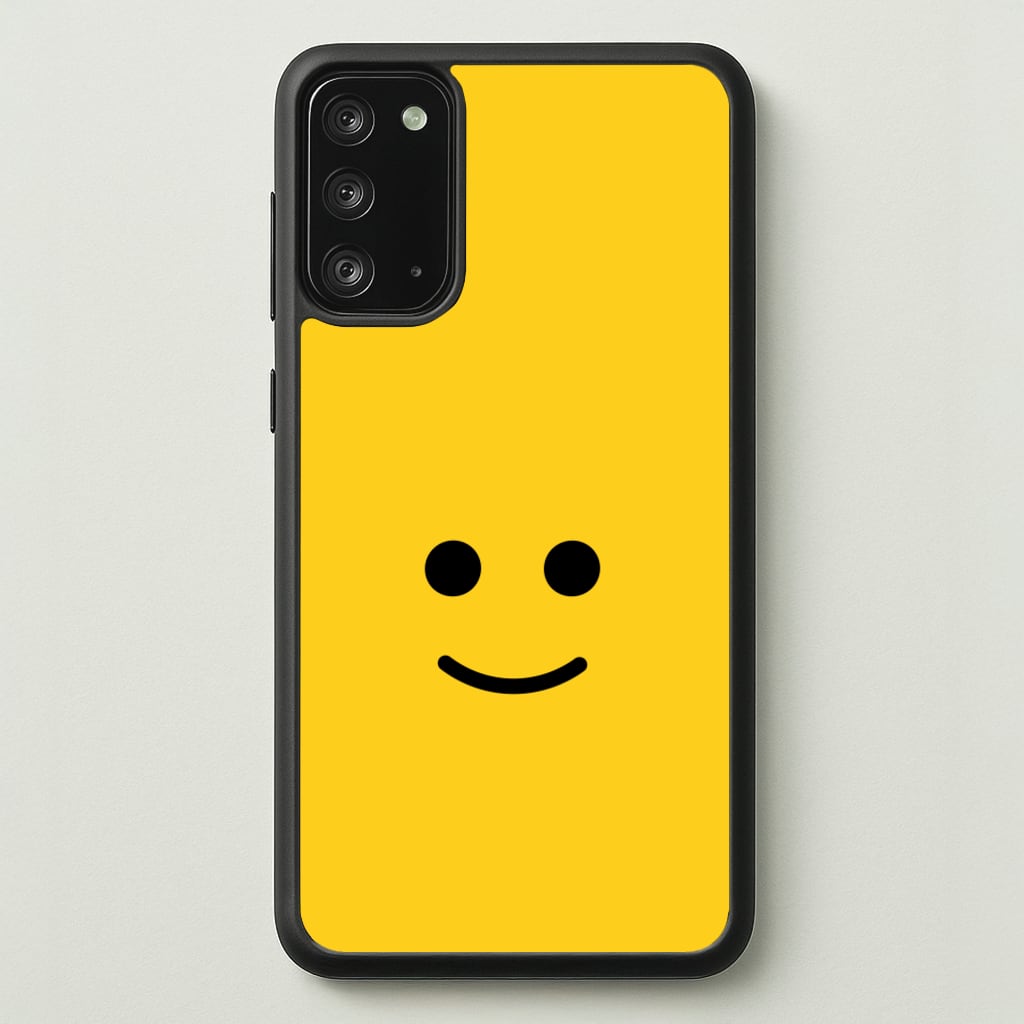Brick Face Smile - Bricks Phone Case for Galaxy Note 20