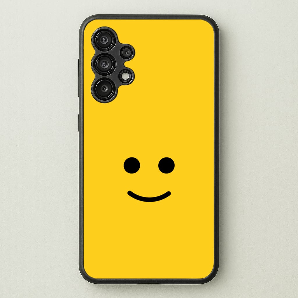 Brick Face Smile - Bricks Phone Case for Galaxy A13