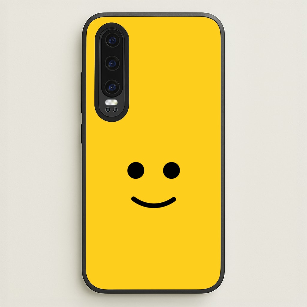Brick Face Smile - Bricks Phone Case for Huawei P30