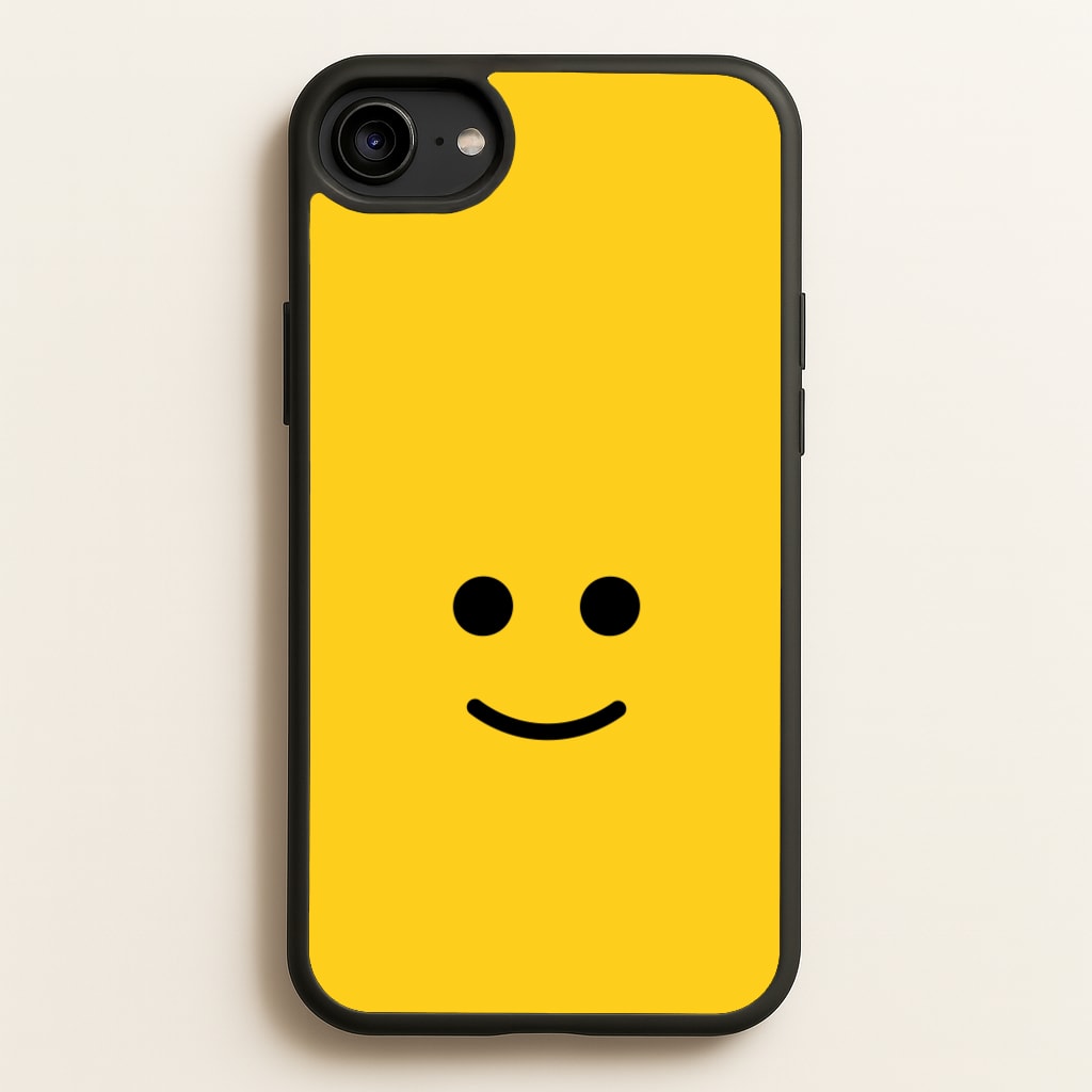 Brick Face Smile - Bricks Phone Case for iPhone 6 / 7 / 8 / SE