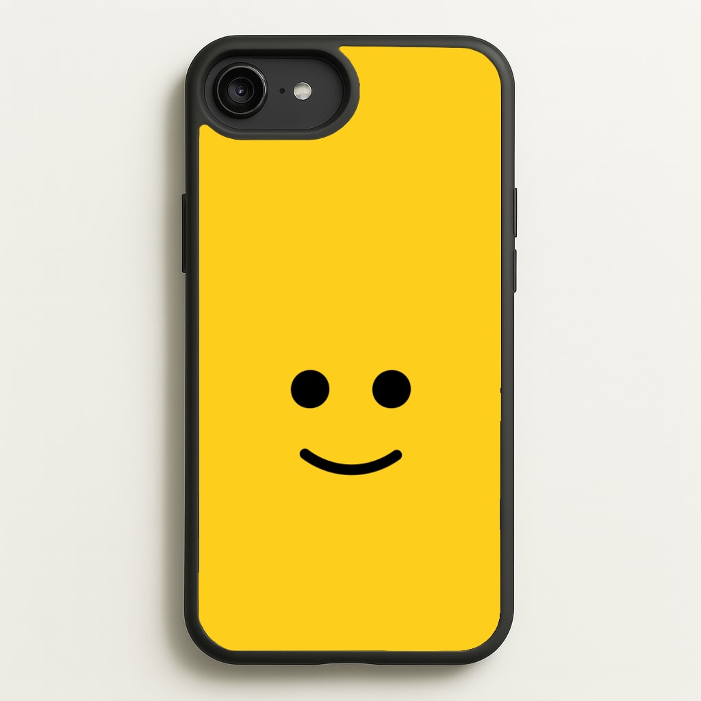Brick Face Smile - Bricks Phone Case for iPhone 6 Plus / 7 Plus / 8 Plus