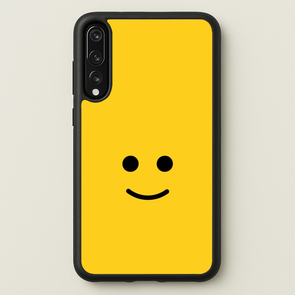 Brick Face Smile - Bricks Phone Case for Huawei P20 Pro