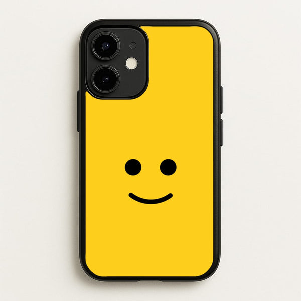 Brick Face Smile - Bricks Phone Case for iPhone 12 Mini