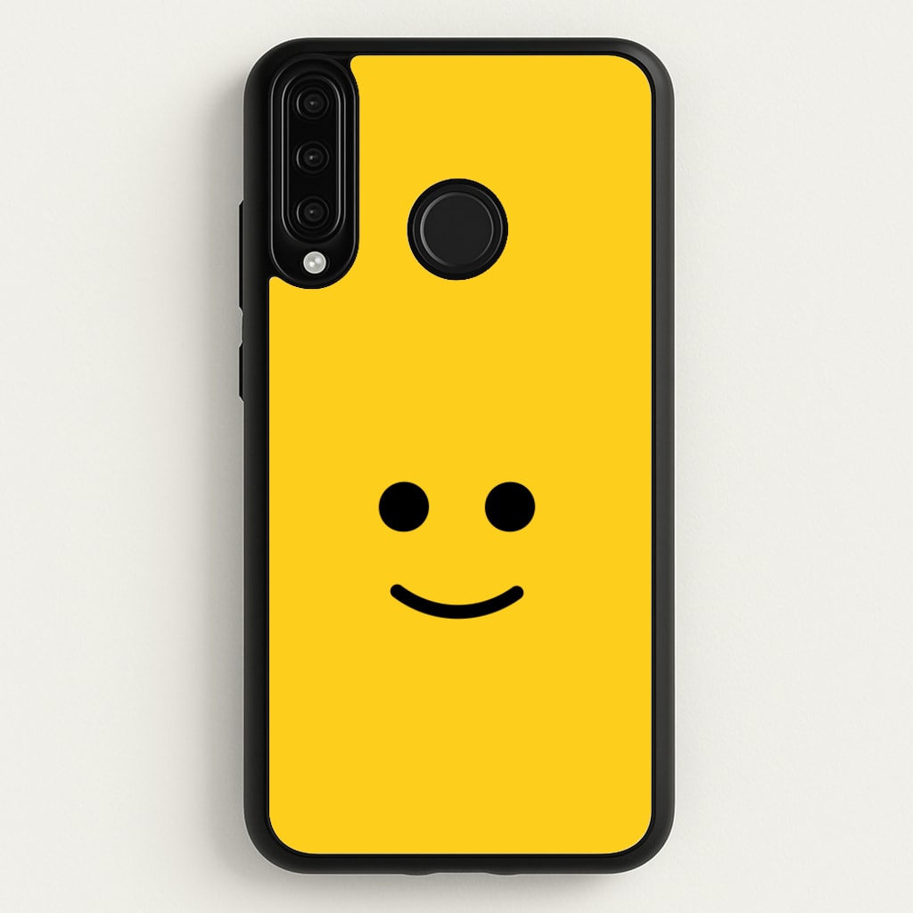 Brick Face Smile - Bricks Phone Case for Huawei P30 Lite
