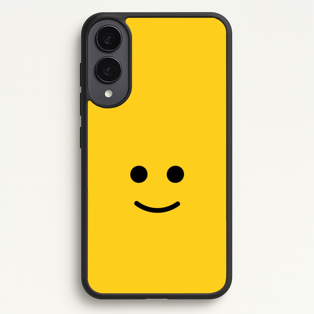 Brick Face Smile - Bricks Phone Case for Galaxy S25 Edge
