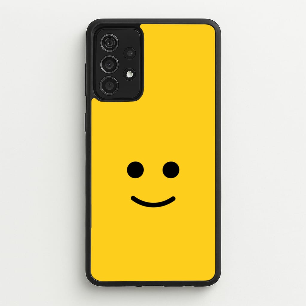 Brick Face Smile - Bricks Phone Case for Galaxy A52 / A52s