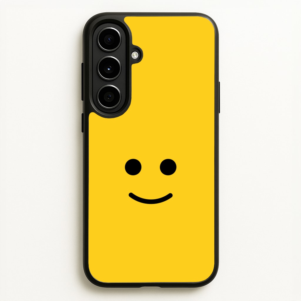 Brick Face Smile - Bricks Phone Case for Galaxy A56