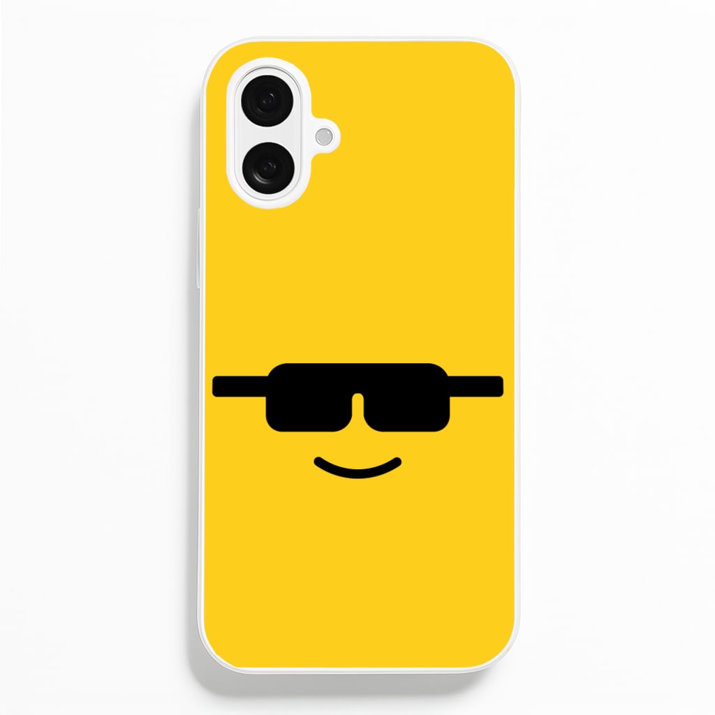 Brick Face Sunglasses - Bricks Phone Case for iPhone 16 Plus