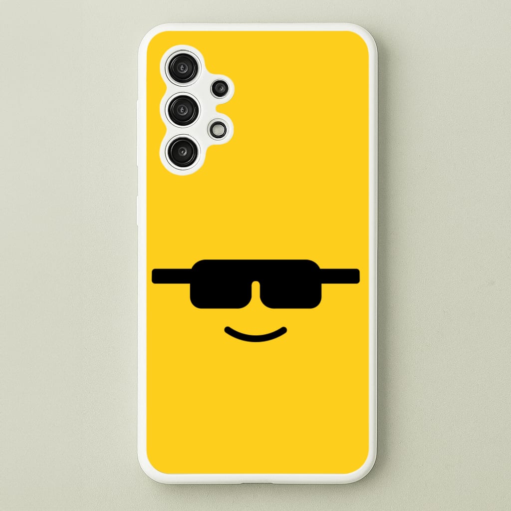 Brick Face Sunglasses - Bricks Phone Case for Galaxy A13