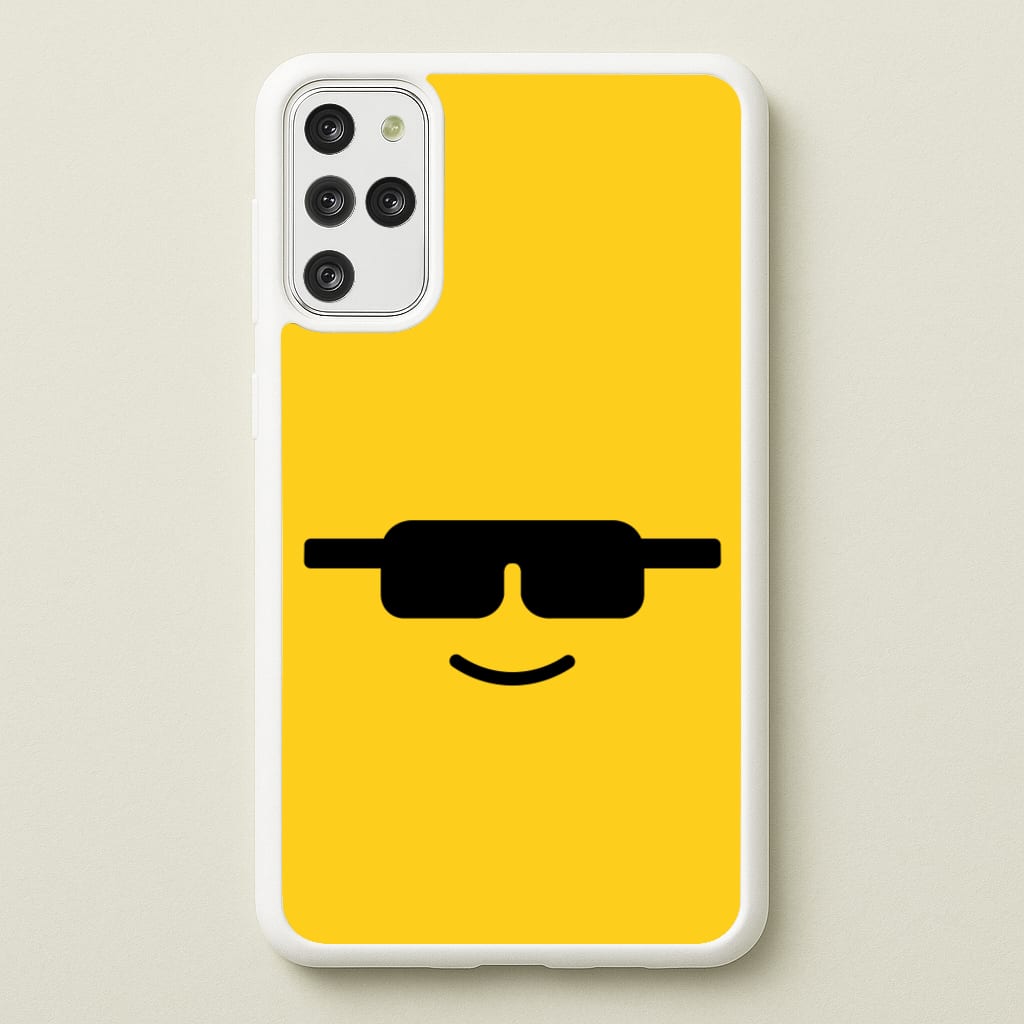 Brick Face Sunglasses - Bricks Phone Case for Galaxy S20 Plus