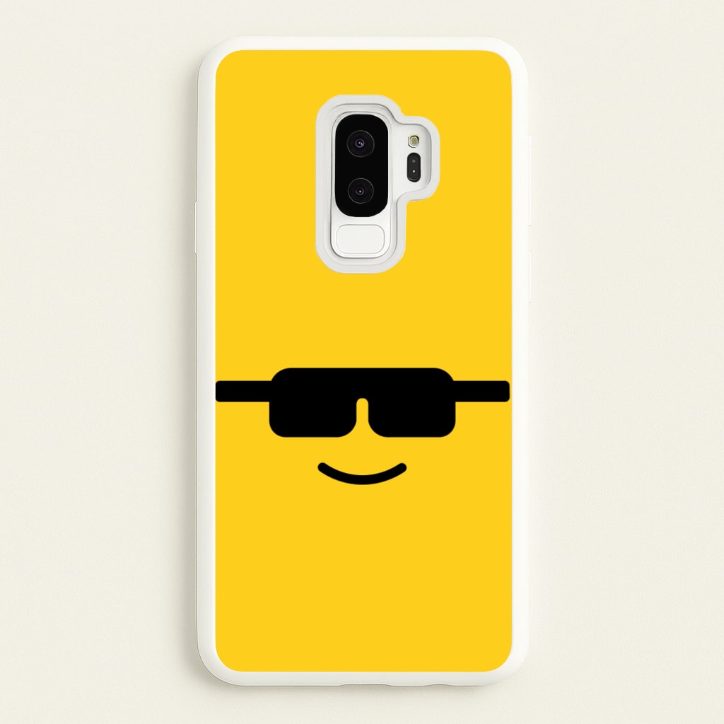 Brick Face Sunglasses - Bricks Phone Case for Galaxy S9 Plus