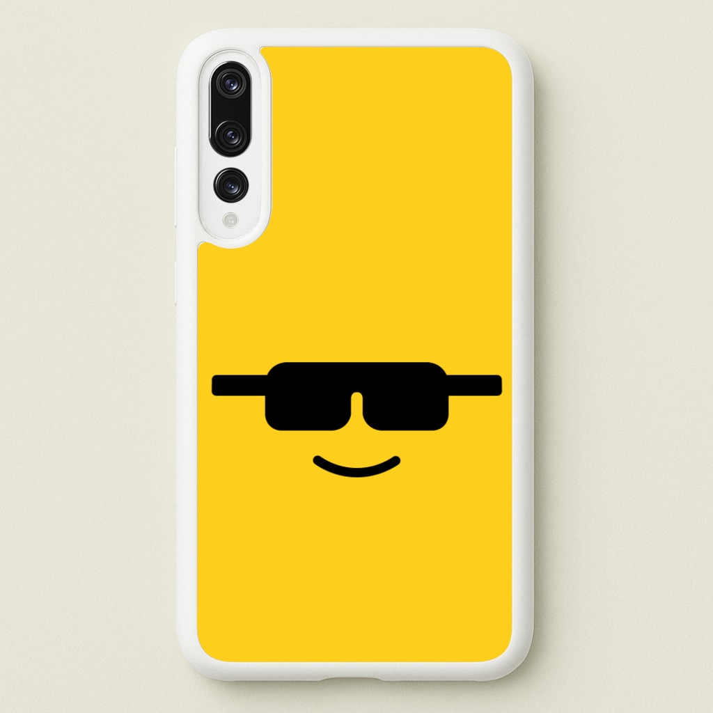 Brick Face Sunglasses - Bricks Phone Case for Huawei P20 Pro