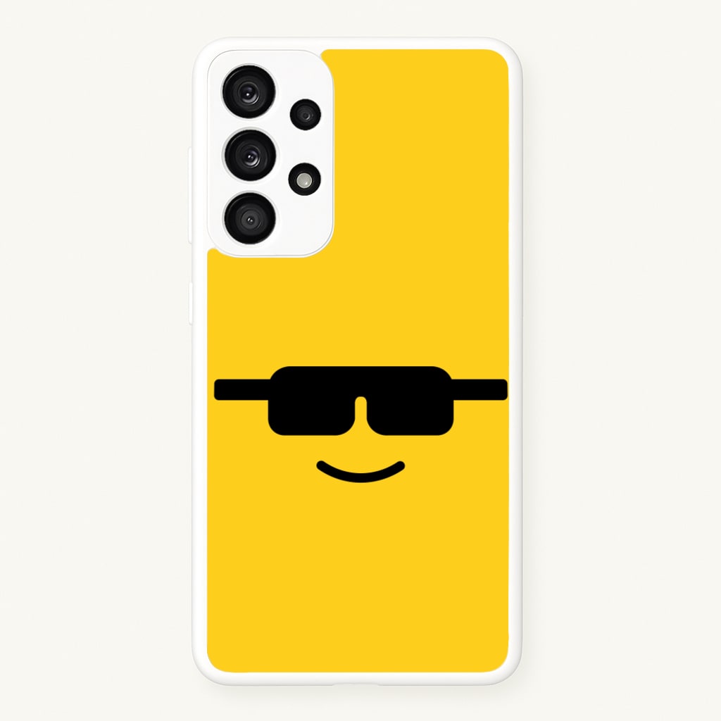 Brick Face Sunglasses - Bricks Phone Case for Galaxy A53