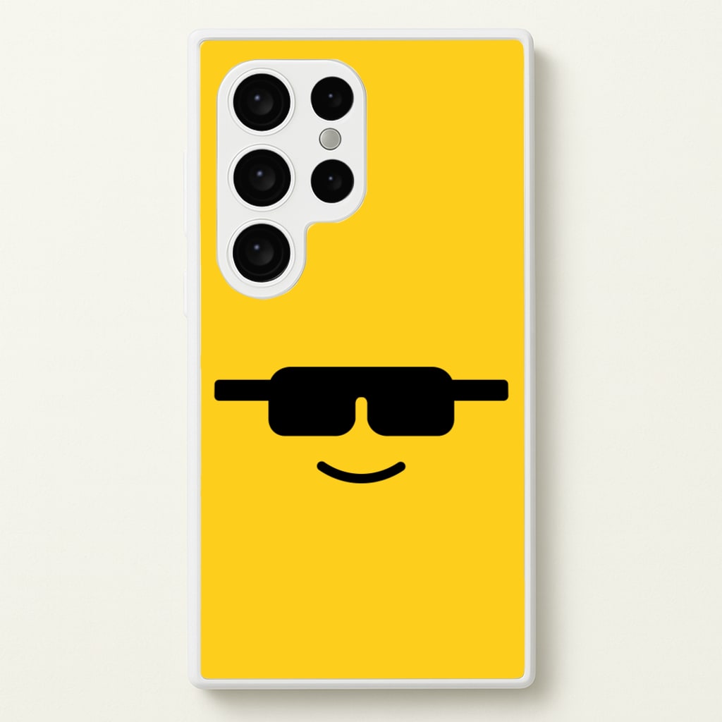 Brick Face Sunglasses - Bricks Phone Case for Galaxy S24 Ultra
