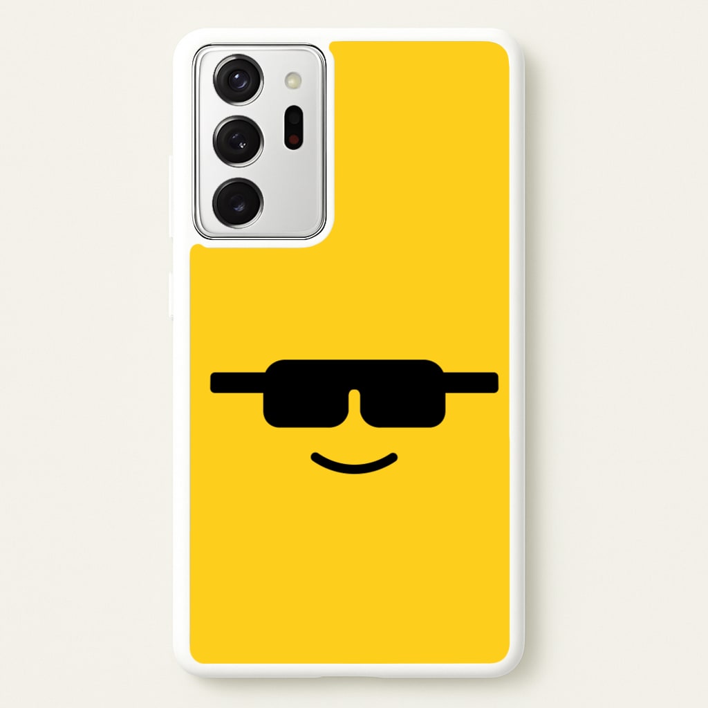 Brick Face Sunglasses - Bricks Phone Case for Galaxy Note 20 Ultra