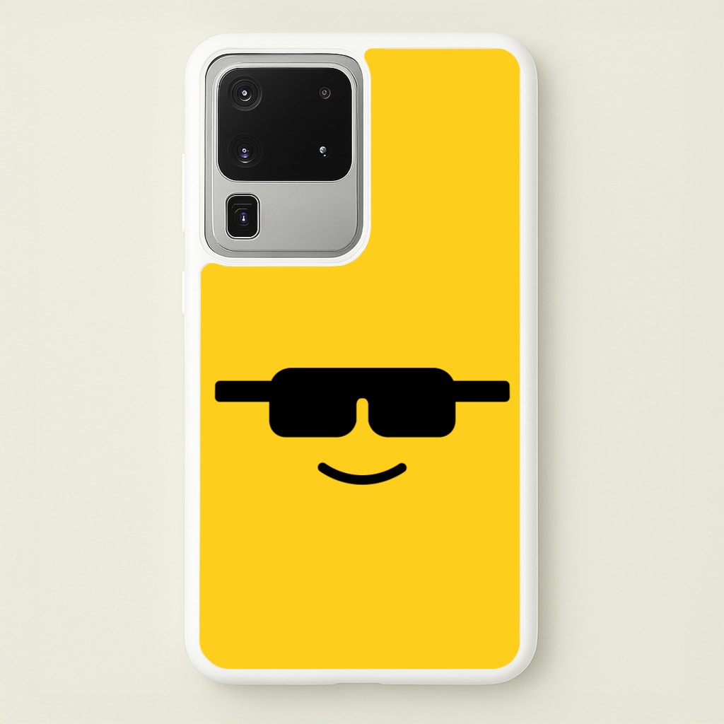 Brick Face Sunglasses - Bricks Phone Case for Galaxy S20 Ultra