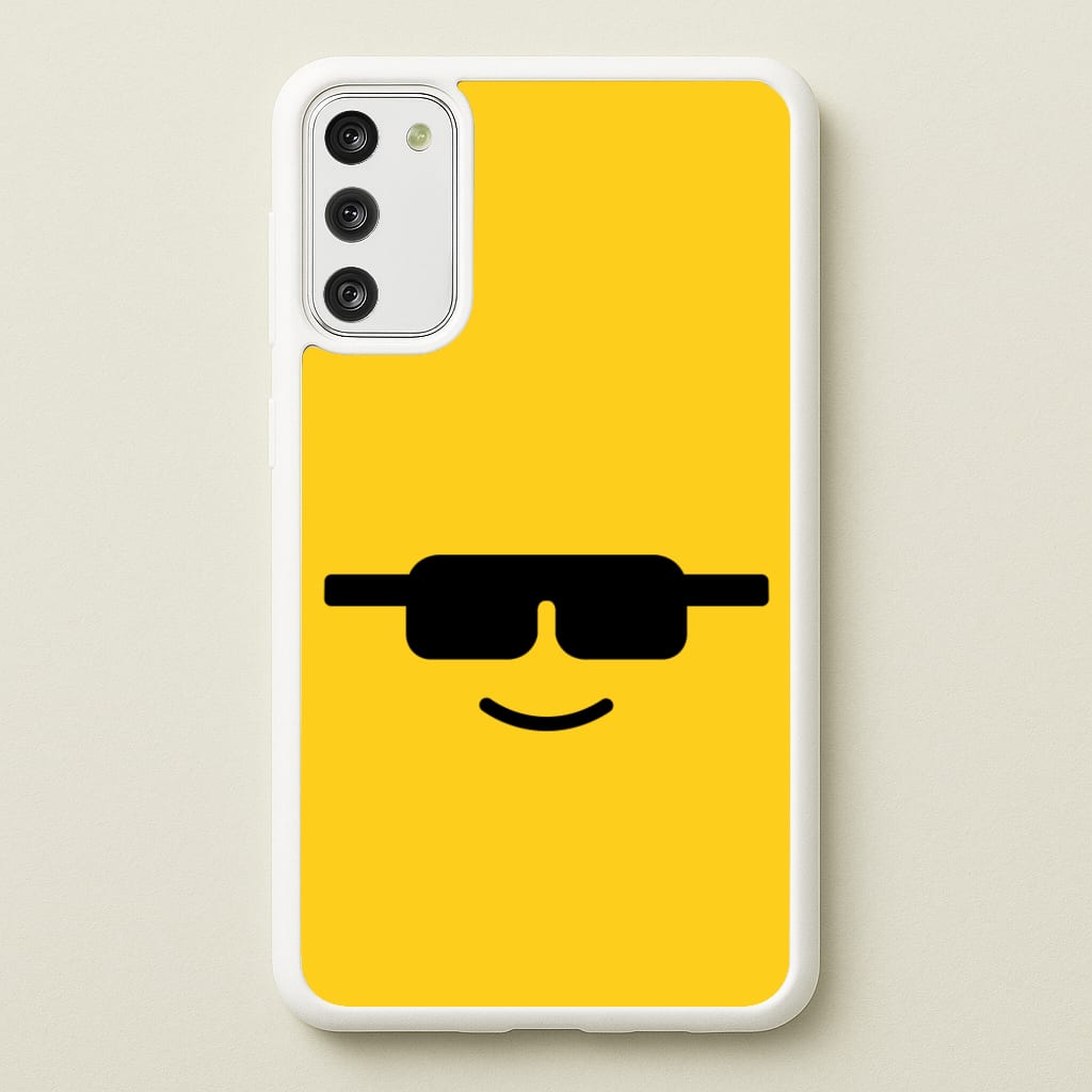 Brick Face Sunglasses - Bricks Phone Case for Galaxy S20FE