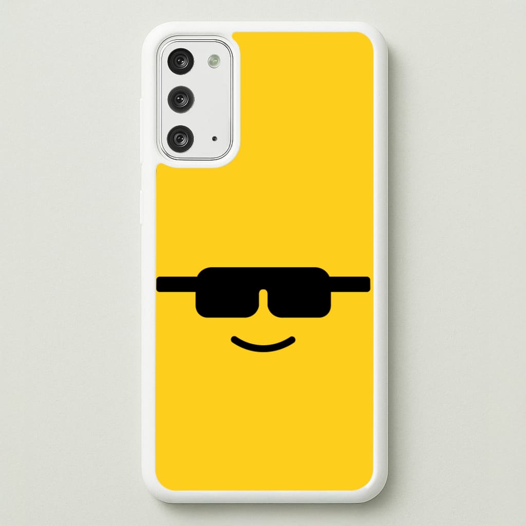 Brick Face Sunglasses - Bricks Phone Case for Galaxy Note 20