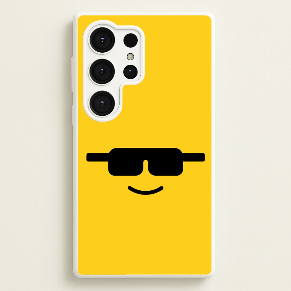 Brick Face Sunglasses - Bricks Phone Case for Galaxy S25 Ultra