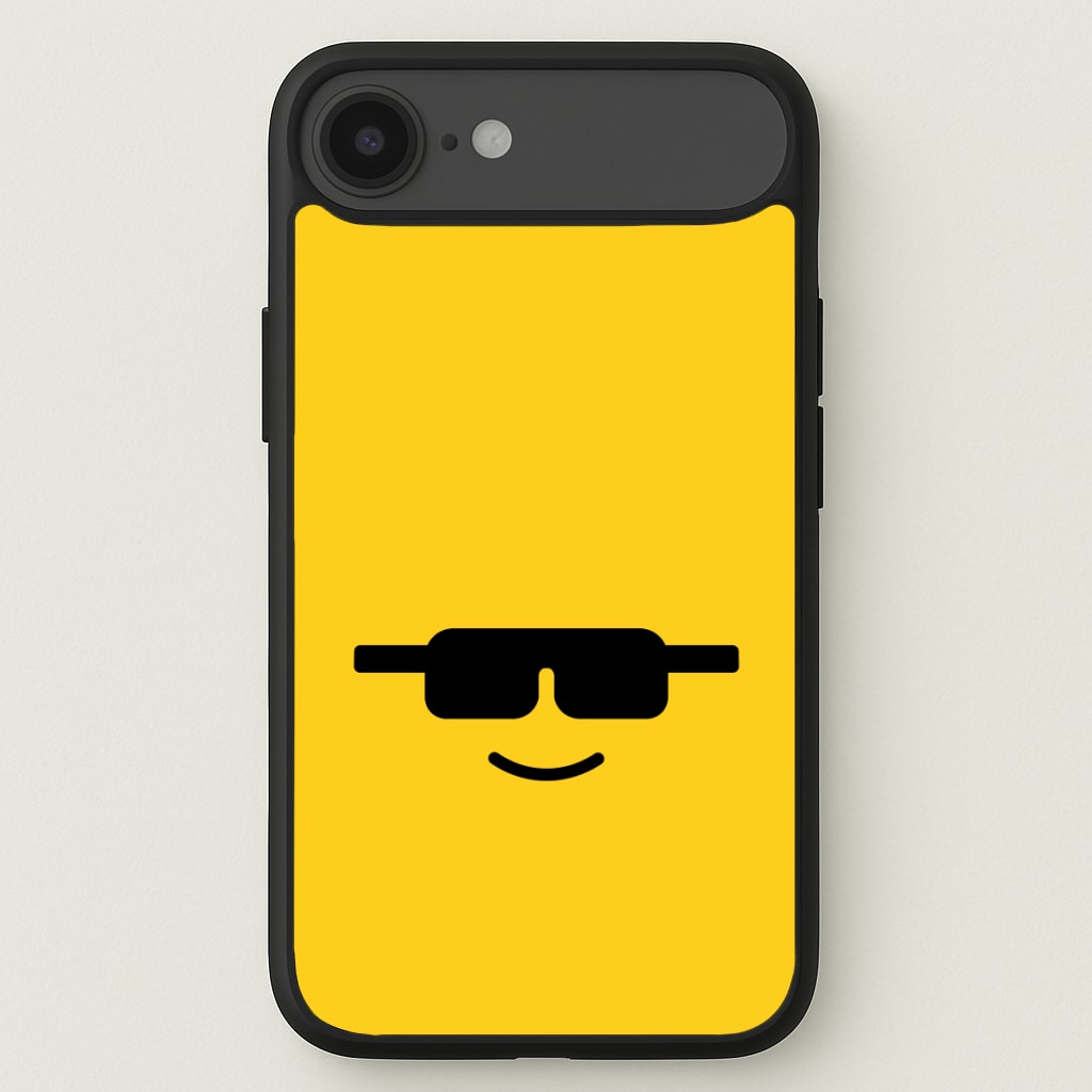 Brick Face Sunglasses Phone Case for iPhone 17 Air
