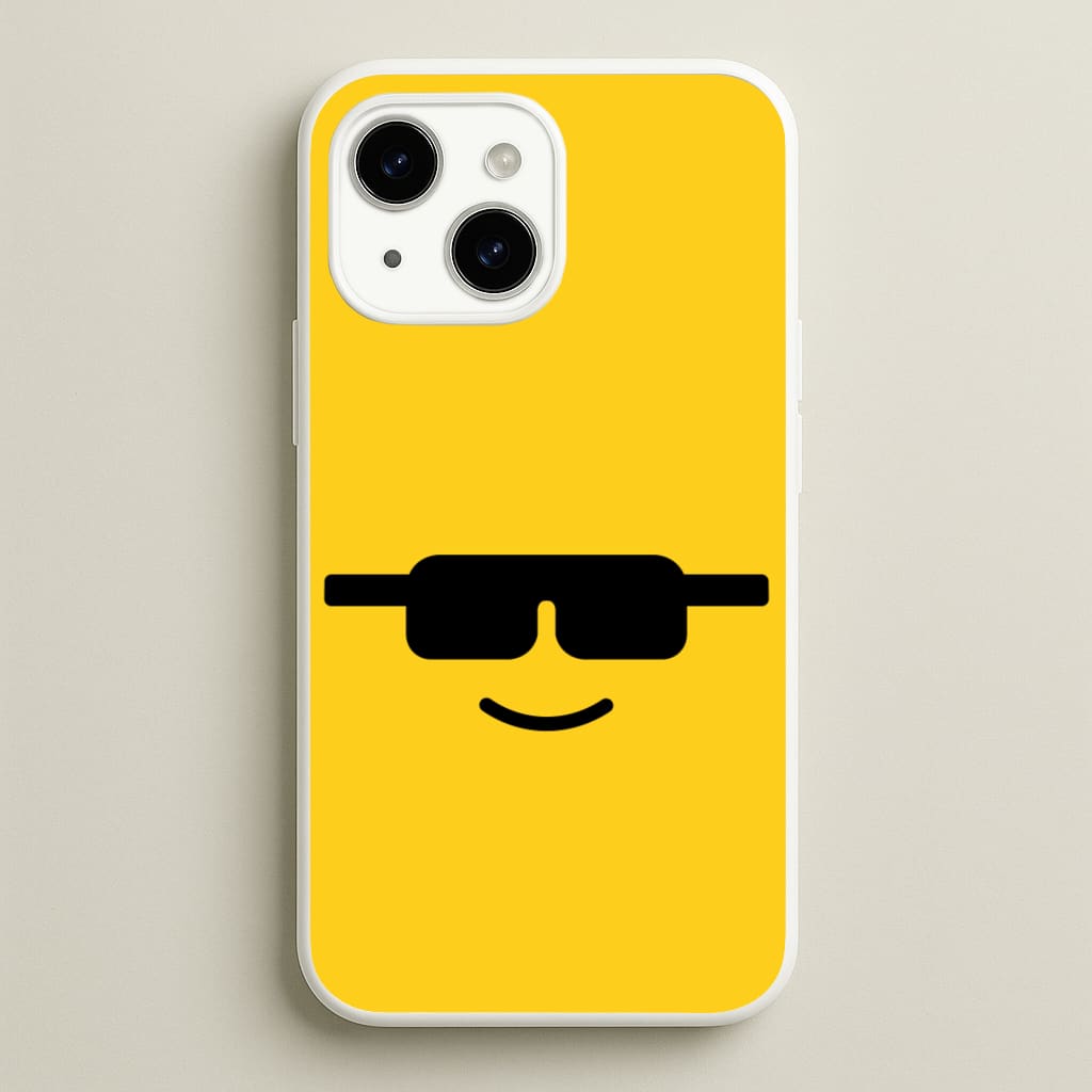 Brick Face Sunglasses - Bricks Phone Case for iPhone 15 Plus