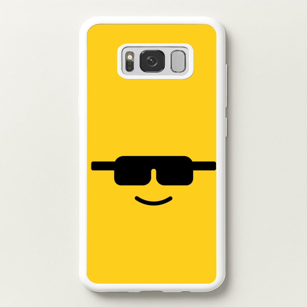 Brick Face Sunglasses - Bricks Phone Case for Galaxy S8
