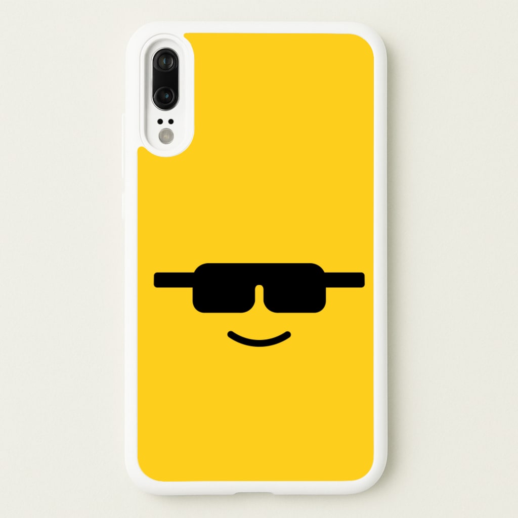 Brick Face Sunglasses - Bricks Phone Case for Huawei P20