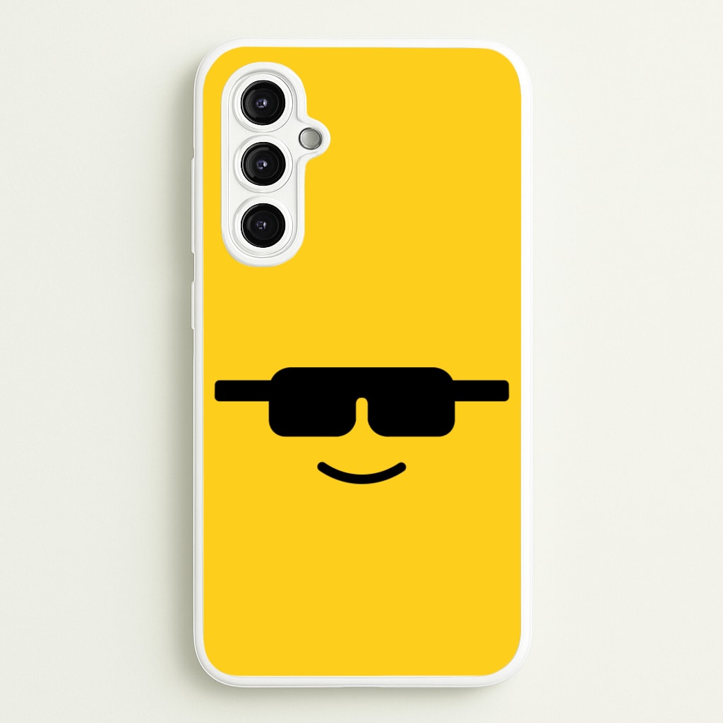 Brick Face Sunglasses - Bricks Phone Case for Galaxy A14