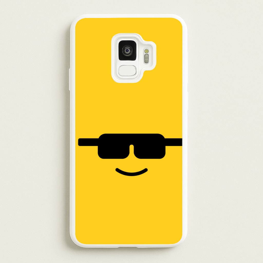 Brick Face Sunglasses - Bricks Phone Case for Galaxy S9