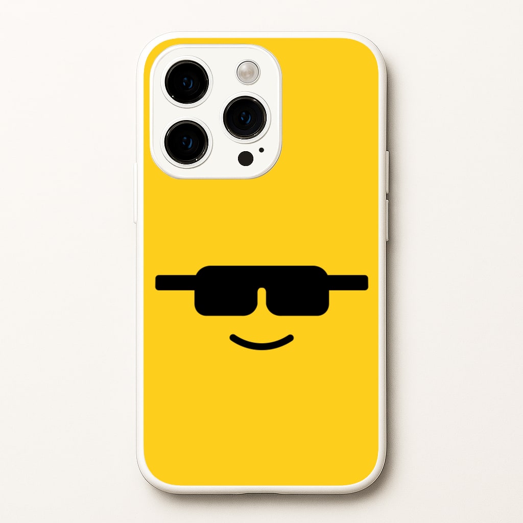 Brick Face Sunglasses - Bricks Phone Case for iPhone 15 Pro