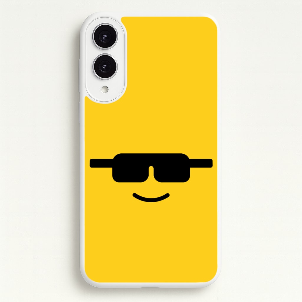 Brick Face Sunglasses - Bricks Phone Case for Galaxy S25 Edge