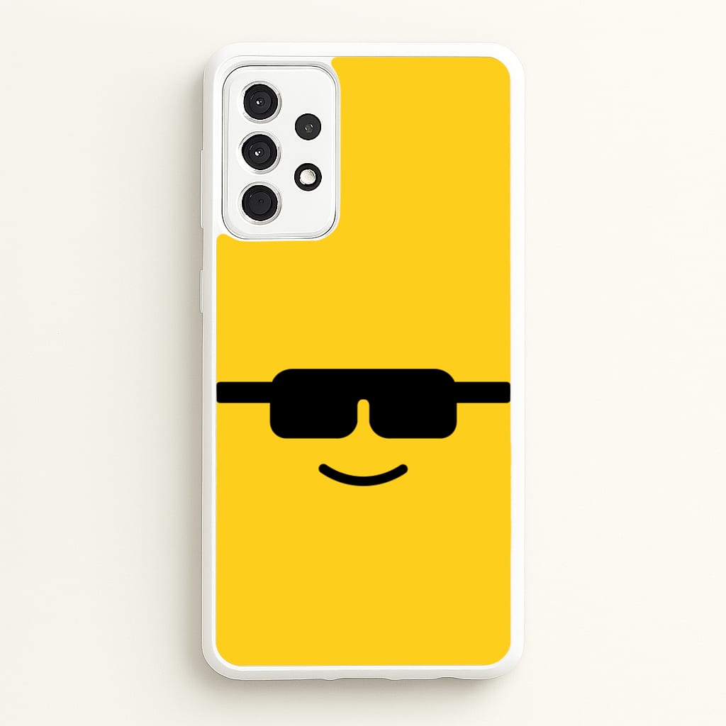 Brick Face Sunglasses - Bricks Phone Case for Galaxy A52 / A52s
