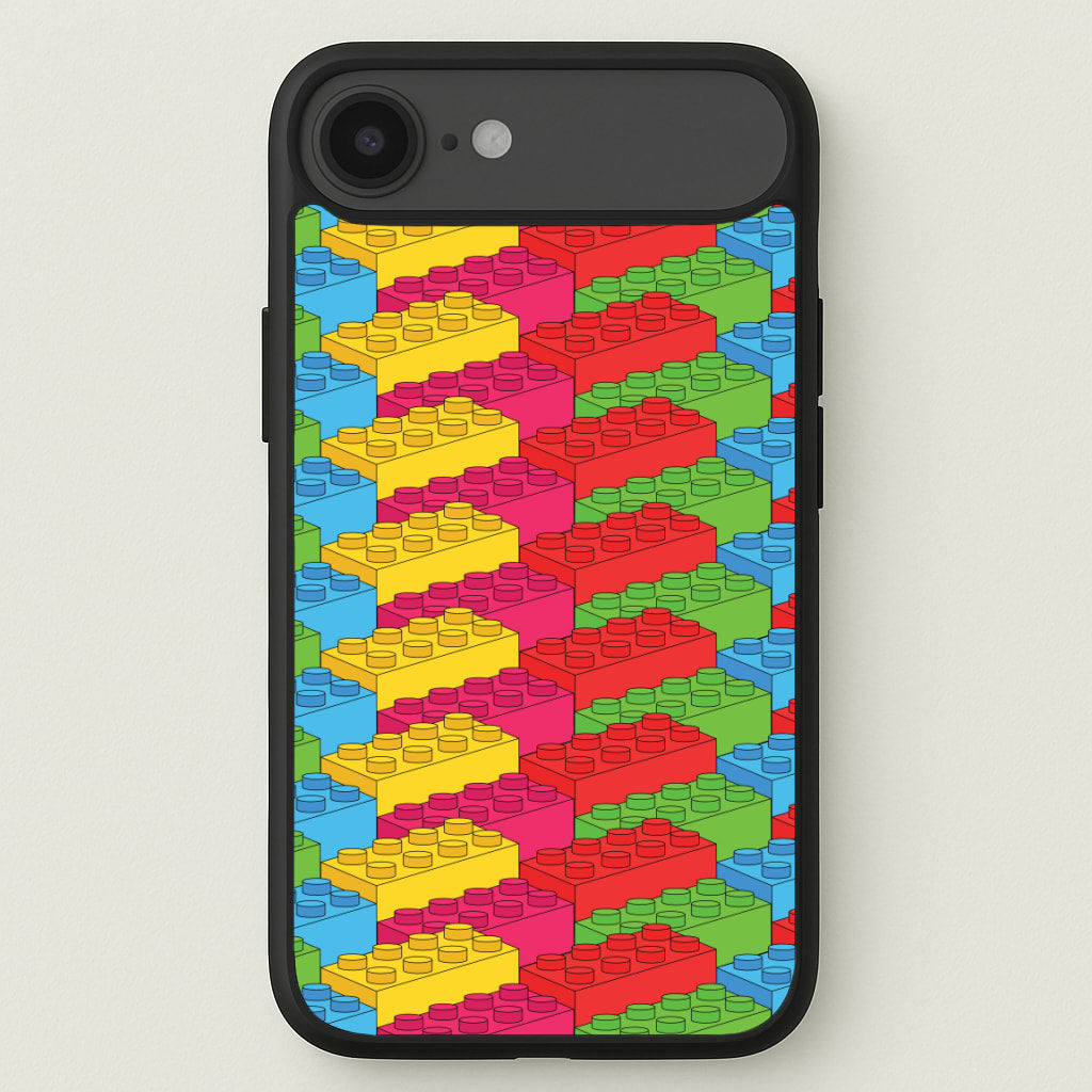 Bricks Isometric Pattern Phone Case for iPhone 17 Air