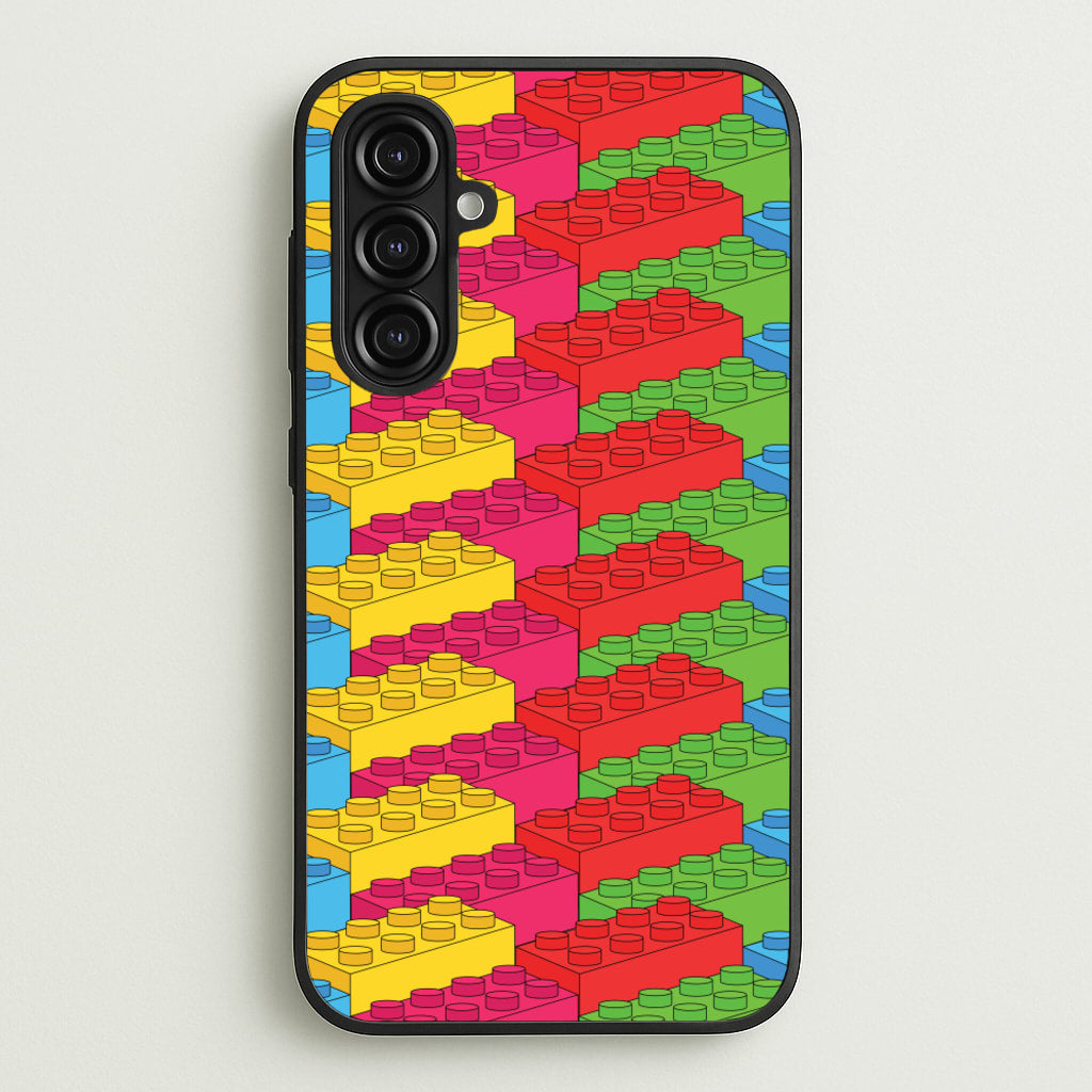 Bricks Isometric Pattern - Bricks Phone Case for Galaxy A16
