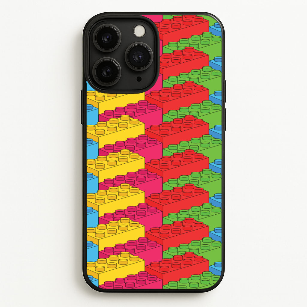 Bricks Isometric Pattern - Bricks Phone Case for iPhone 11 Pro