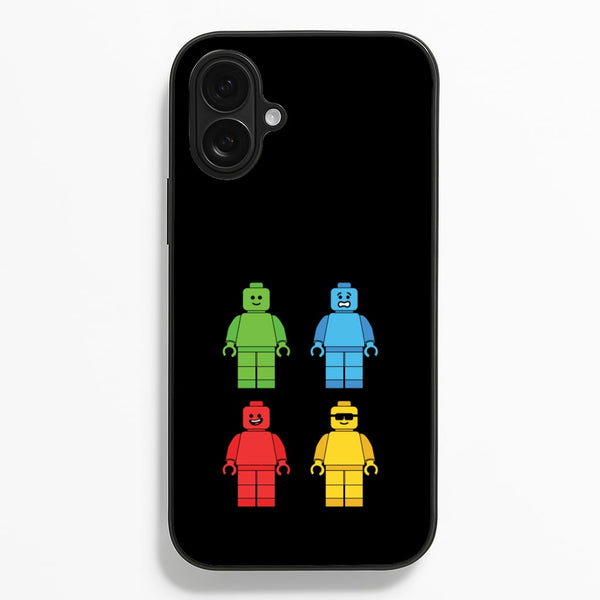 Bricks Figures Rainbow Phone Case