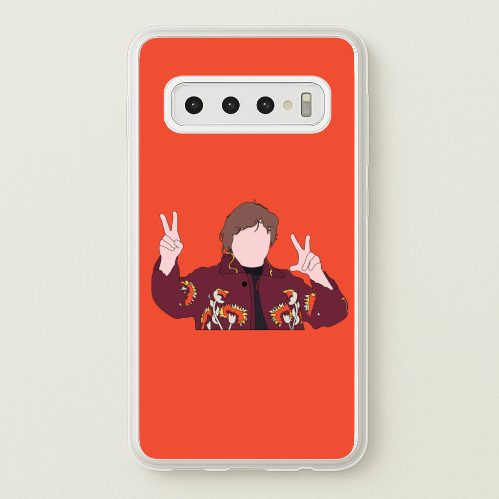 Peace Out - Lewis Capaldi Phone Case for Galaxy S10