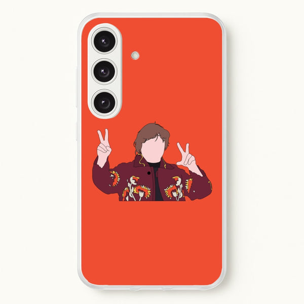 Peace Out - Lewis Capaldi Phone Case for Galaxy S24