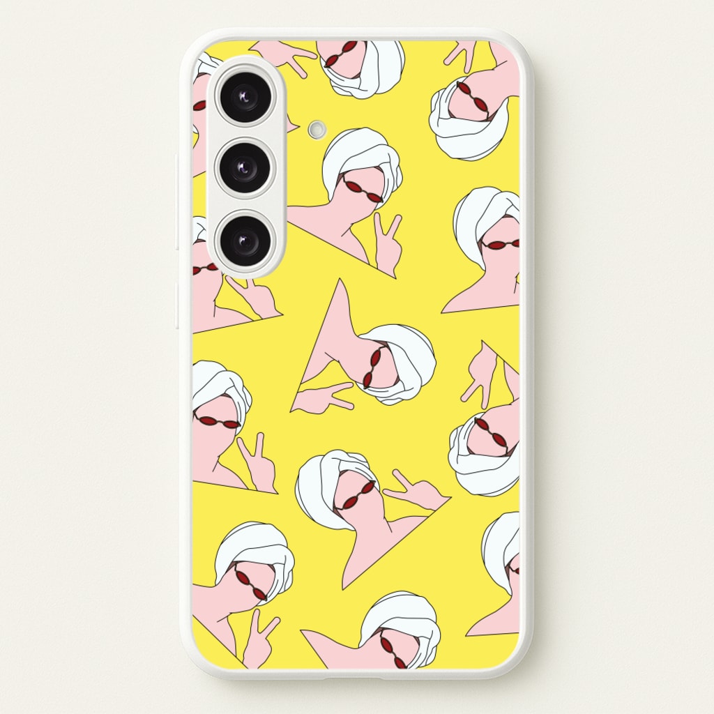 Peace Pattern - Lewis Capaldi Phone Case for Galaxy S24 Plus