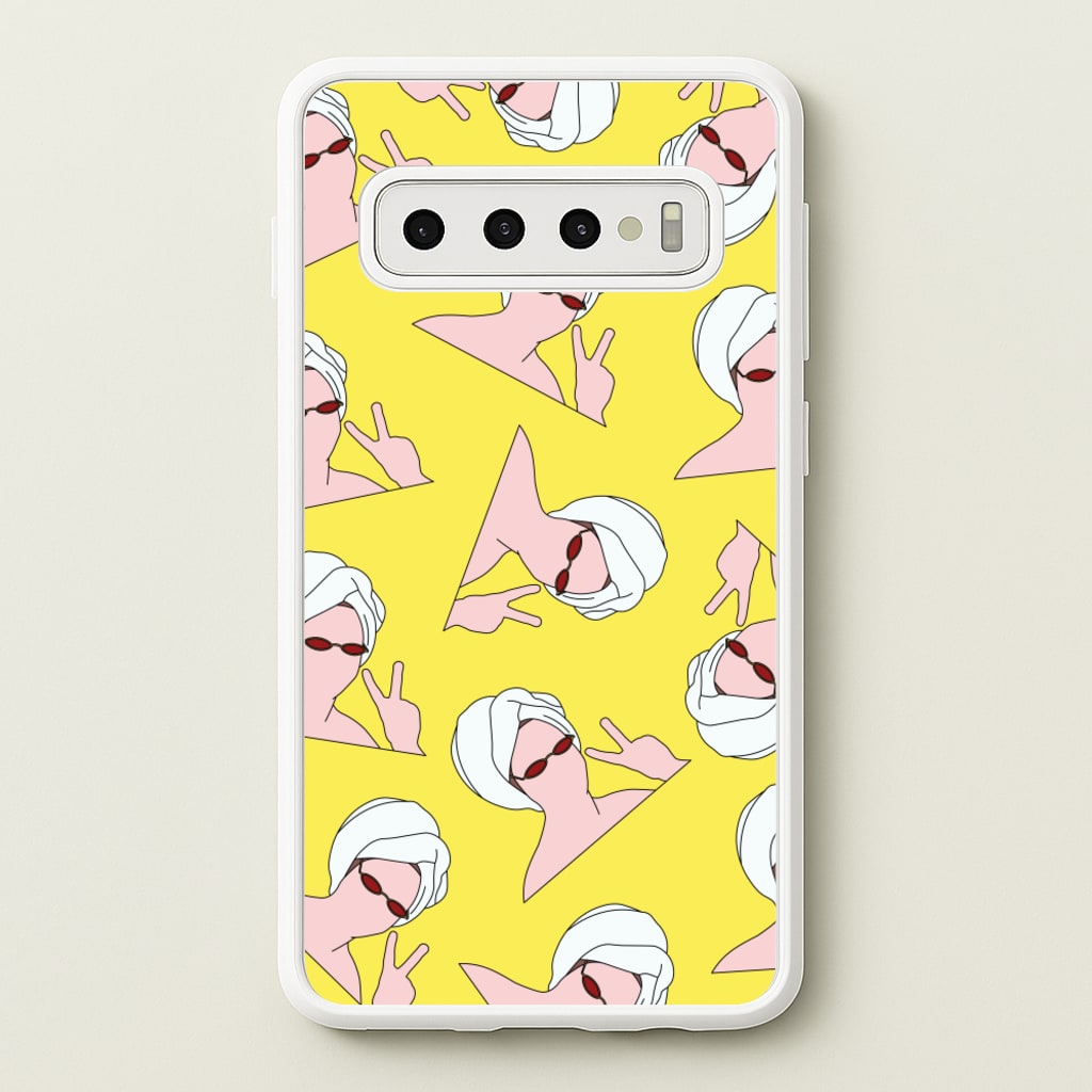 Peace Pattern - Lewis Capaldi Phone Case for Galaxy S10 Plus