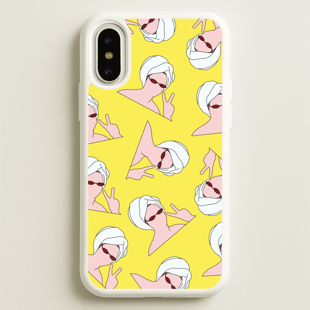 Peace Pattern - Lewis Capaldi Phone Case for iPhone X / XS