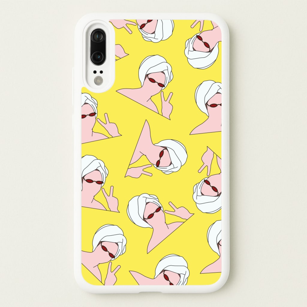 Peace Pattern - Lewis Capaldi Phone Case for Huawei P20