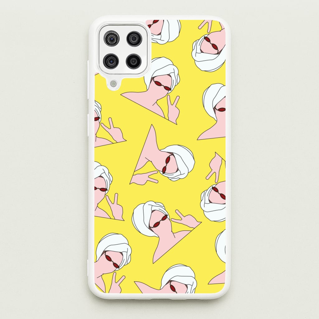 Peace Pattern - Lewis Capaldi Phone Case for Galaxy A12