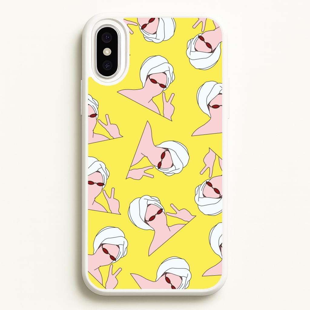 Peace Pattern - Lewis Capaldi Phone Case for iPhone XS Max