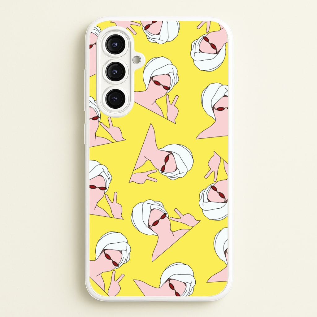 Peace Pattern - Lewis Capaldi Phone Case for Galaxy A16