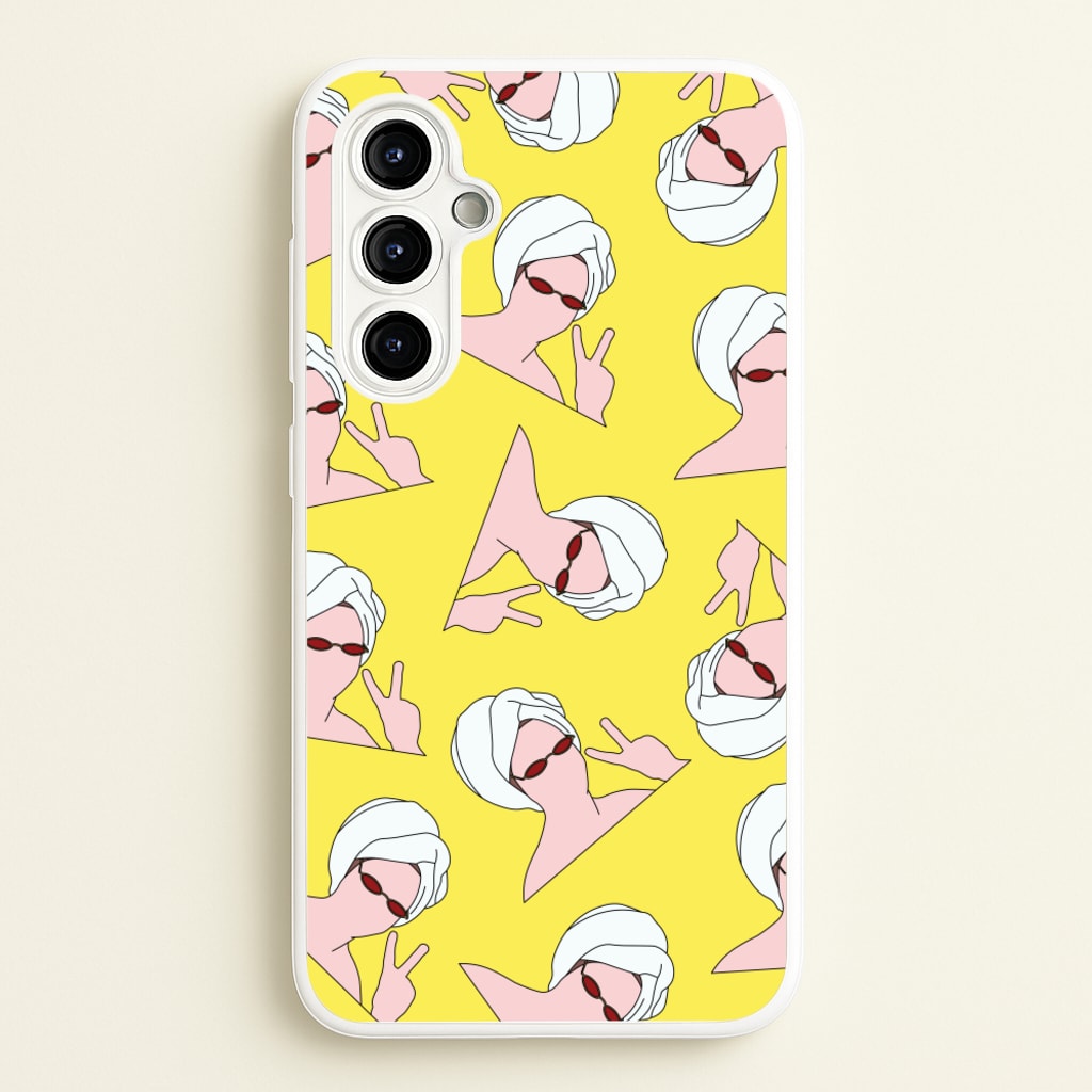 Peace Pattern - Lewis Capaldi Phone Case for Galaxy A54
