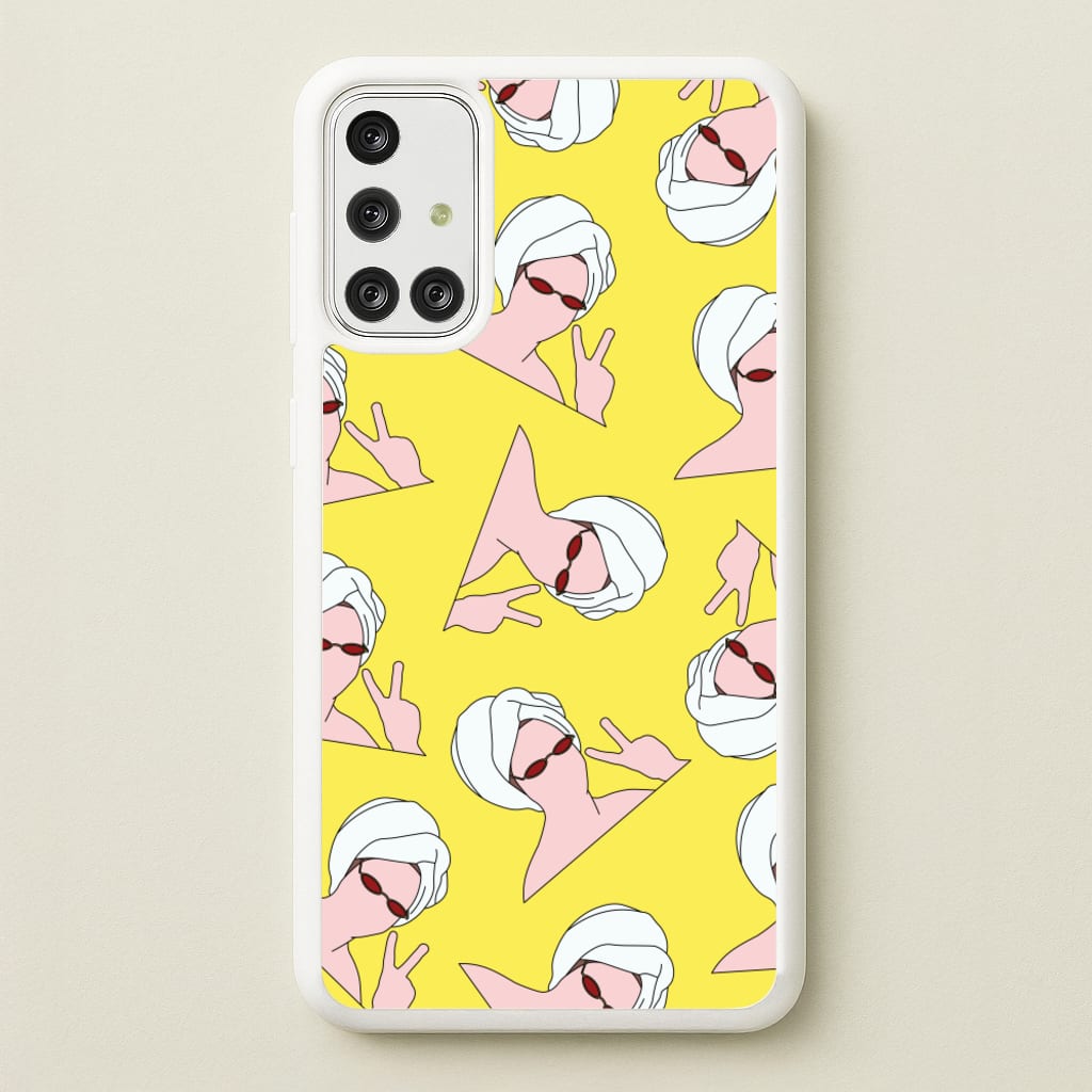 Peace Pattern - Lewis Capaldi Phone Case for Galaxy A71