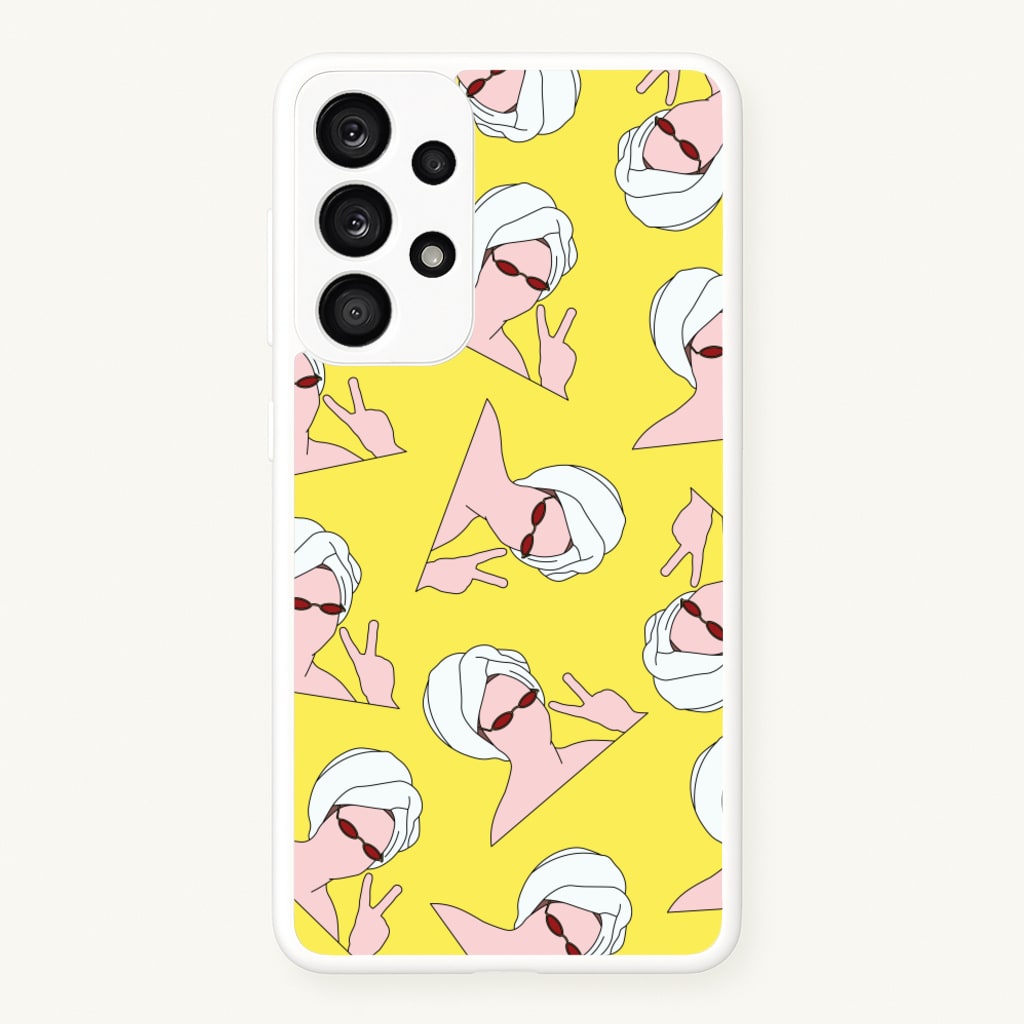 Peace Pattern - Lewis Capaldi Phone Case for Galaxy A53