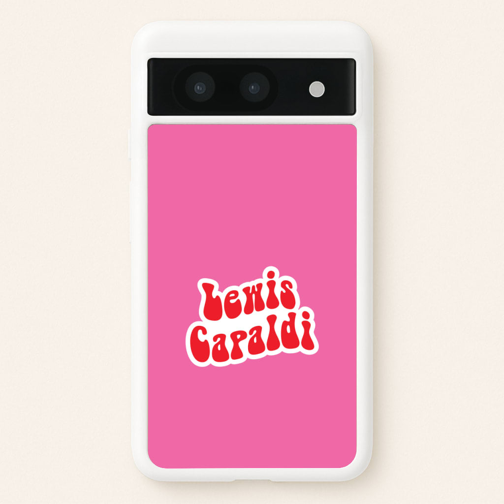 Red Name - Lewis Capaldi Phone Case for Google Pixel 8a